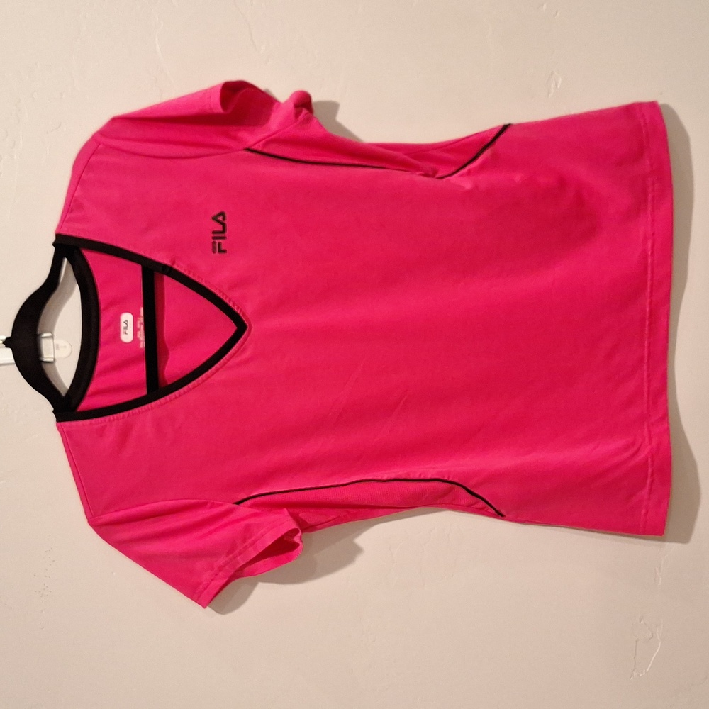 Fila Barbiecore Activewear Top Size medium